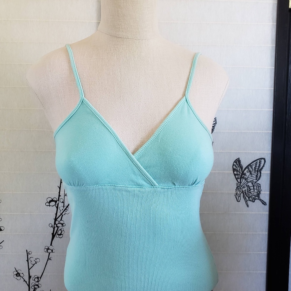 [Styles] Bright Turquoise Blue Layering Tank Top